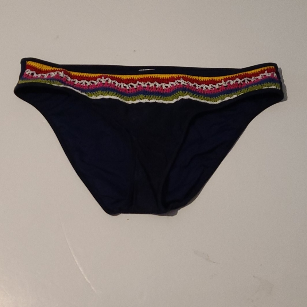 nanette lepore NWT bikini bottoms size Large.